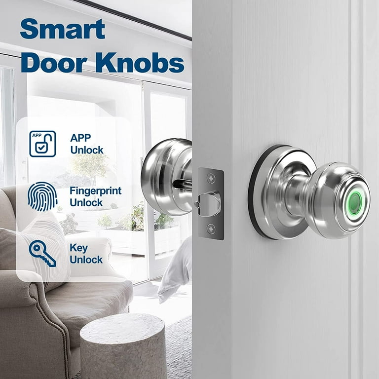 thumbprint door knob