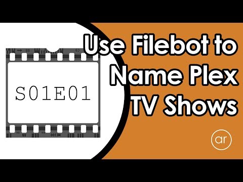 plex tv show naming