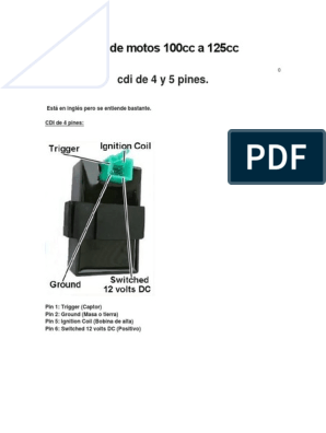 cdi de 4 pines