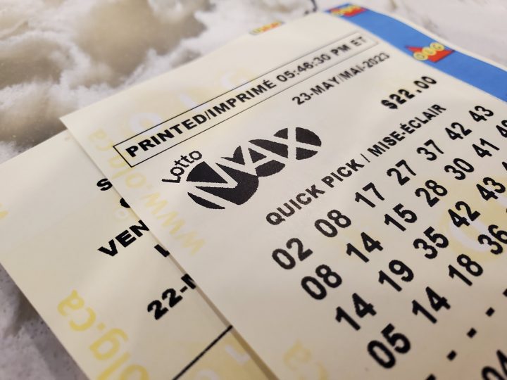 lotto max jackpot winning ticket