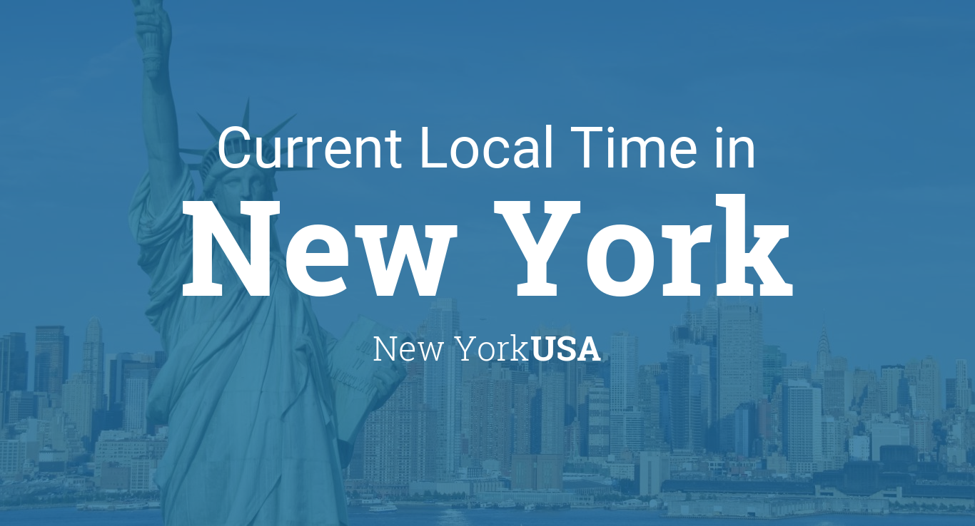 time now in new york city usa