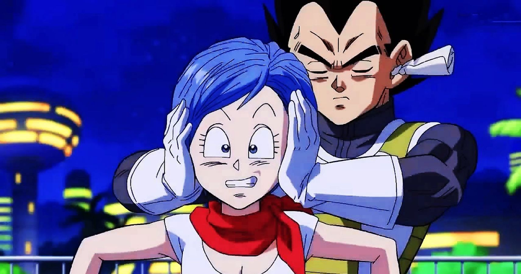 dbz vegeta and bulma