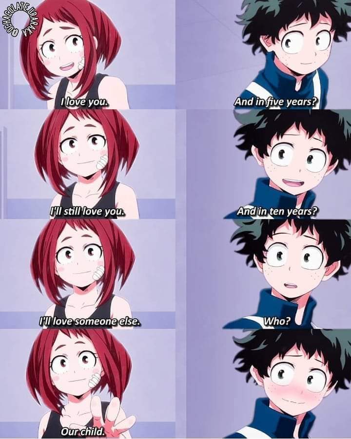 deku x uraraka