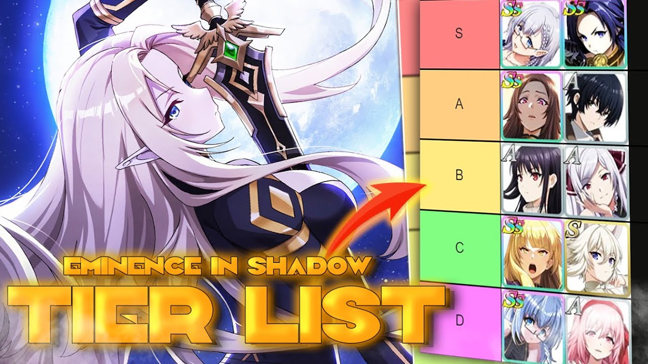 the eminence in shadow tier list