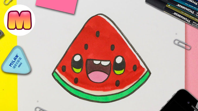 dibujos kawaii de comida