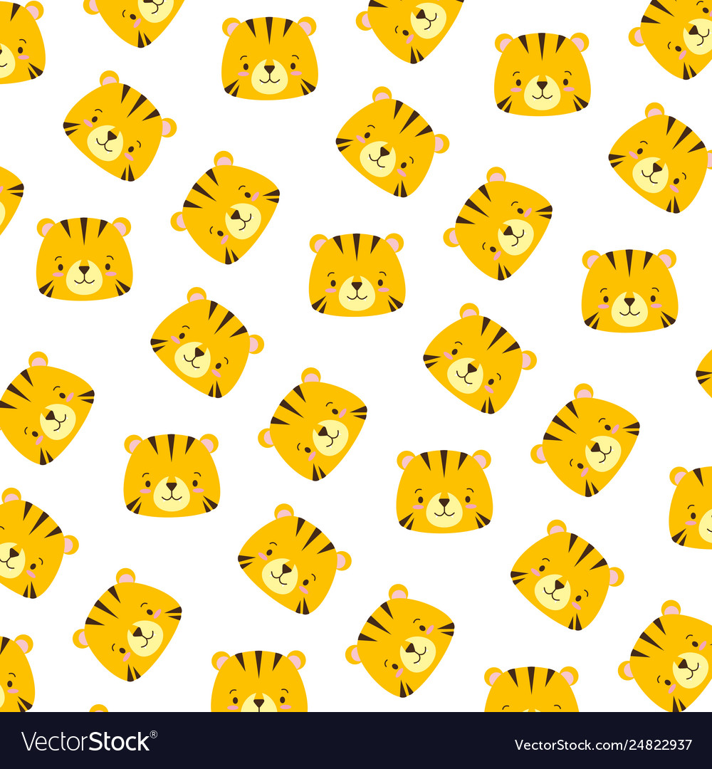 tiger cartoon background