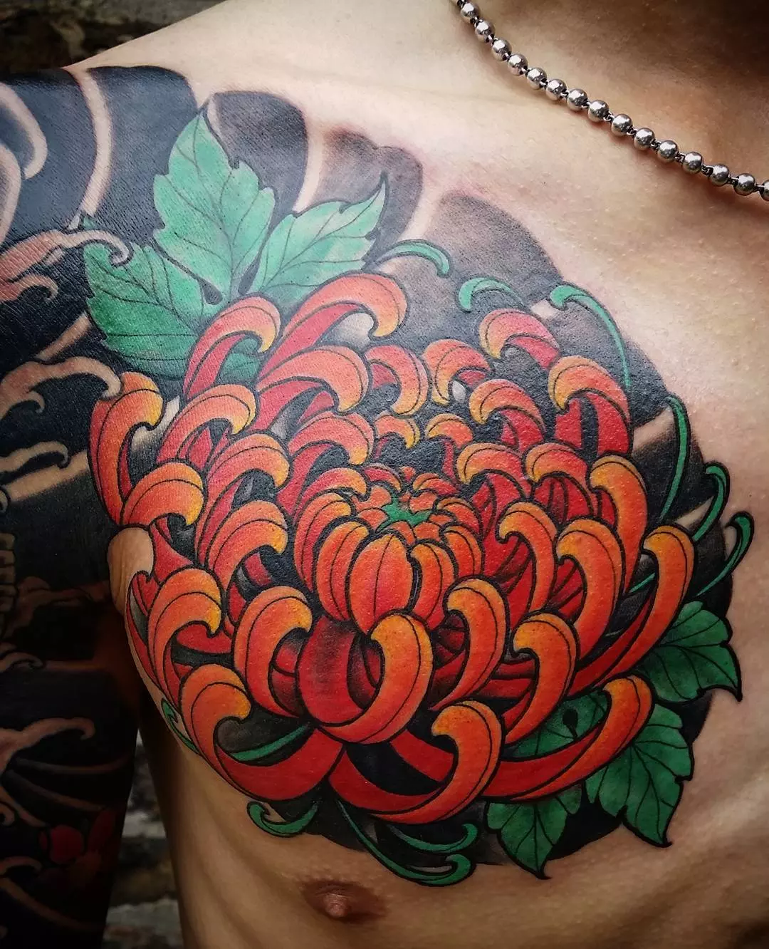 chrysanthemum flower tattoo meaning