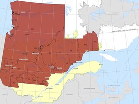 qubec fire map