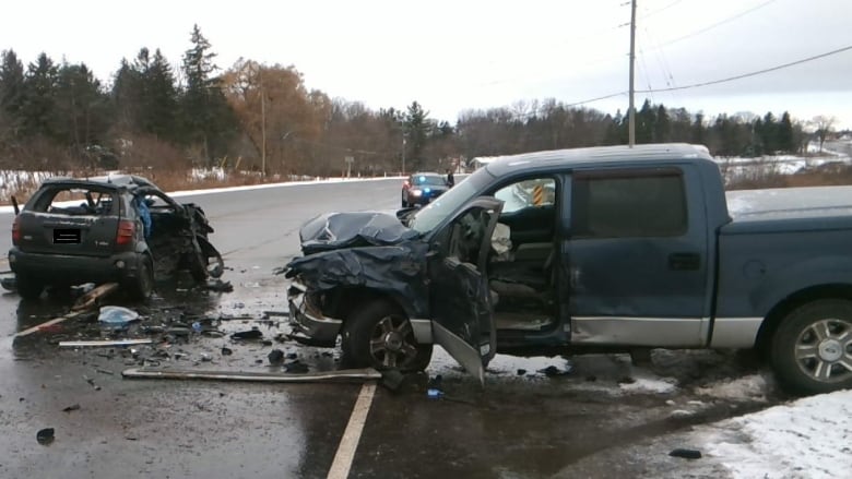 crash on highway 8