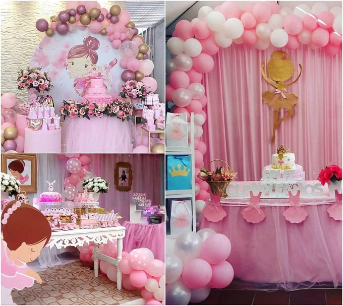 decoracion cumpleaños ballet