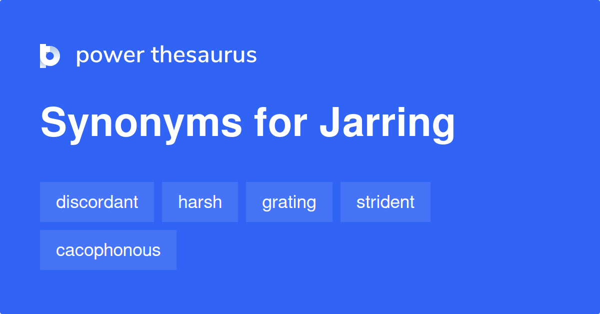 definition jarring