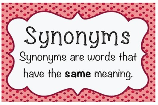 definition synonym