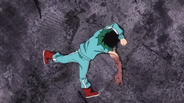 deku broken arms