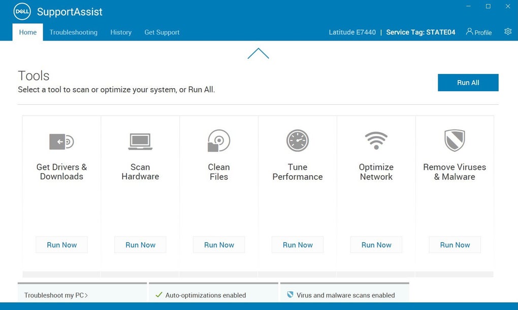 dell supportassist download