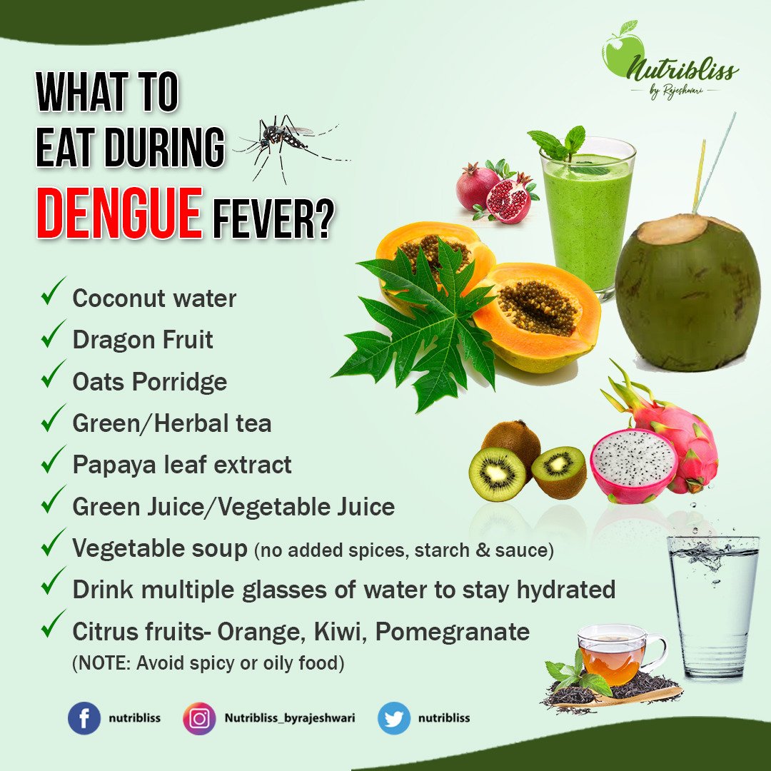 dengue fever treatment apple juice