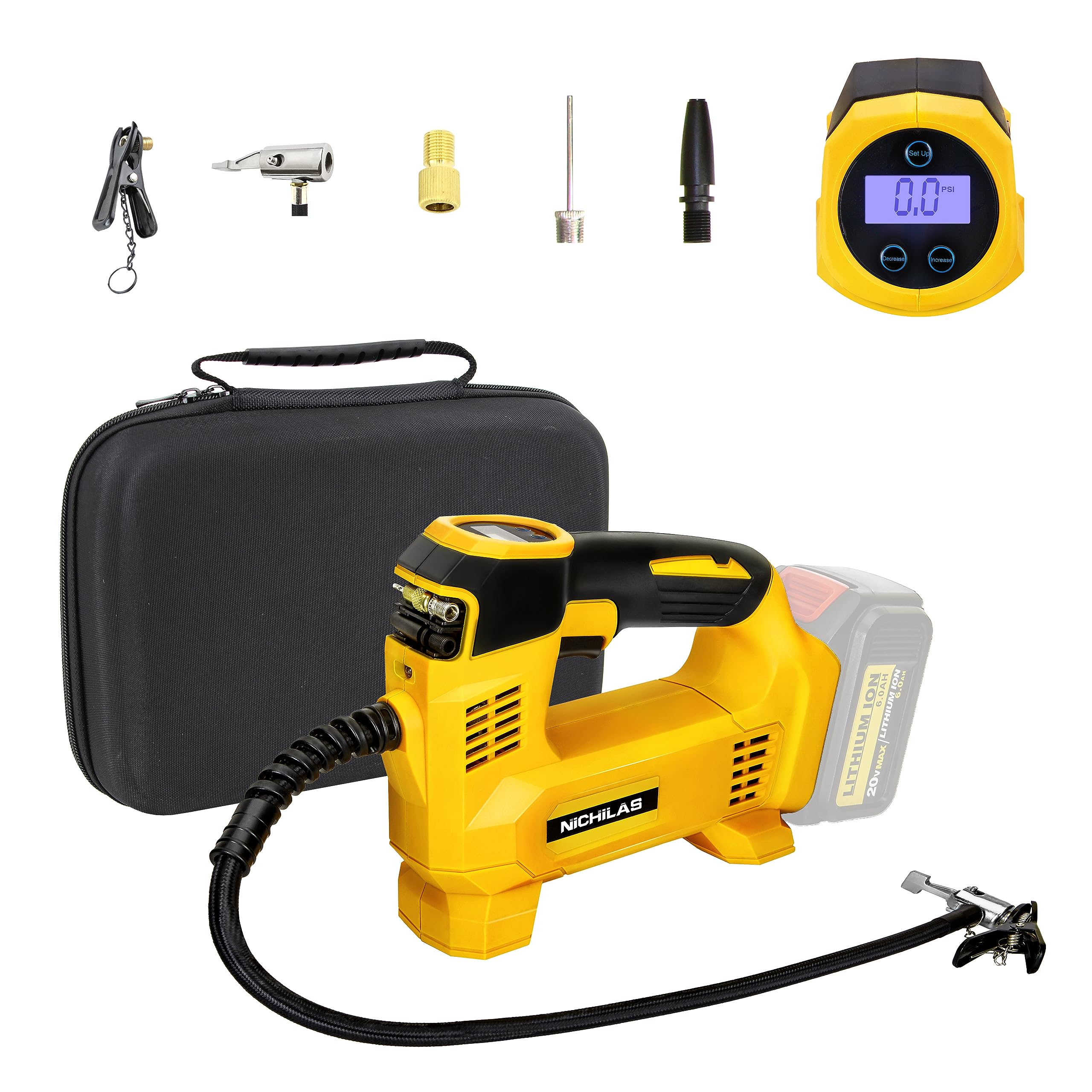 dewalt cordless tire inflator