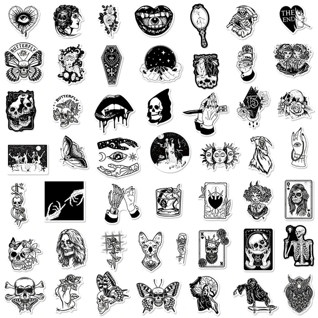 goth stickers