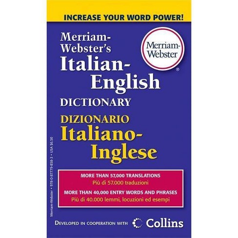 dictionary italian english