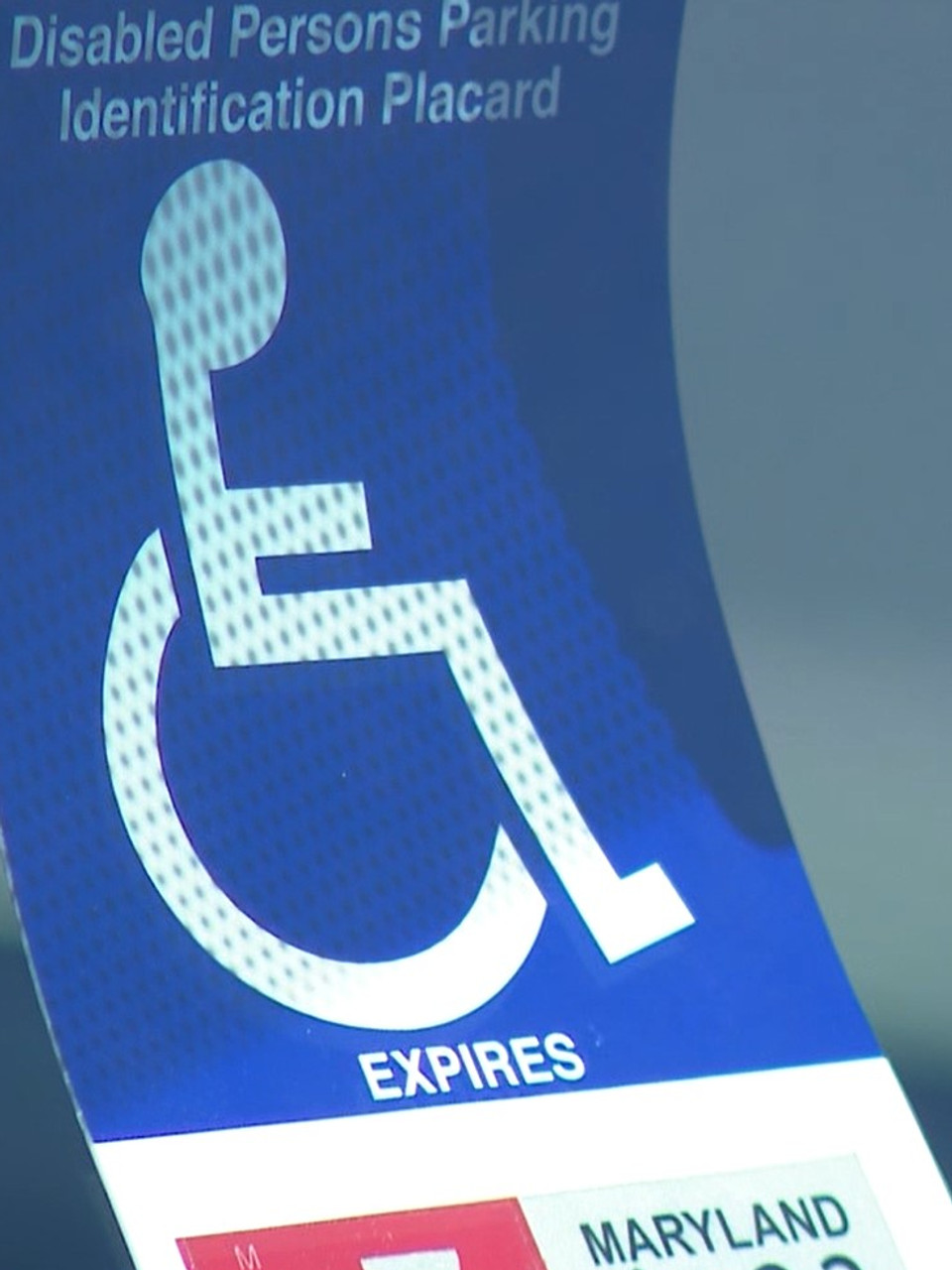 disability placard maryland