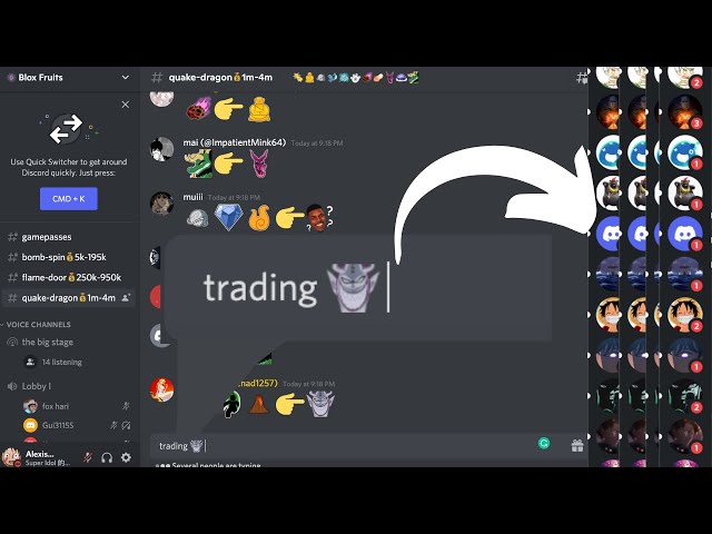 discord blox fruit trading server