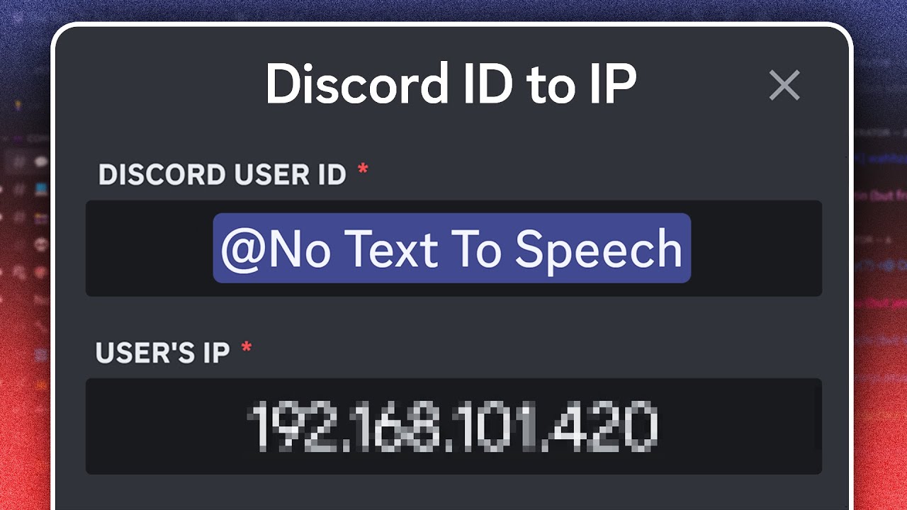 discord id to ip