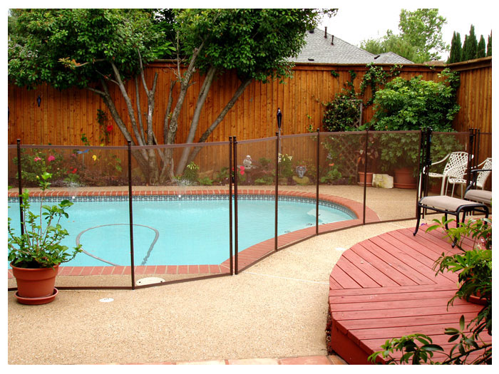 diy pool fence