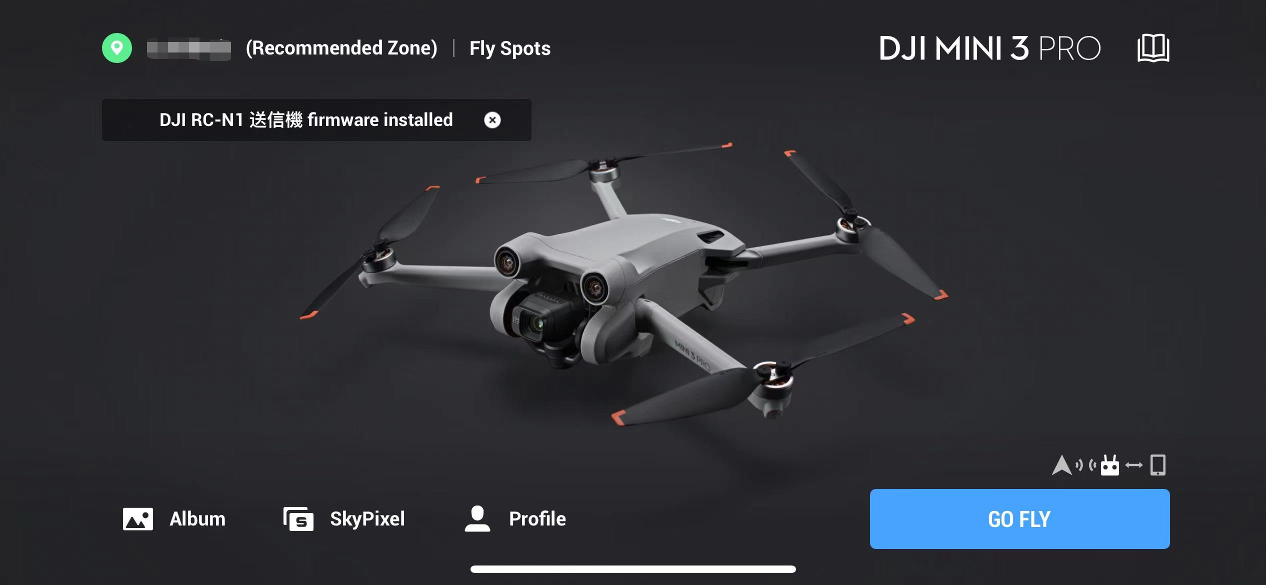 dji mini 3 fly app