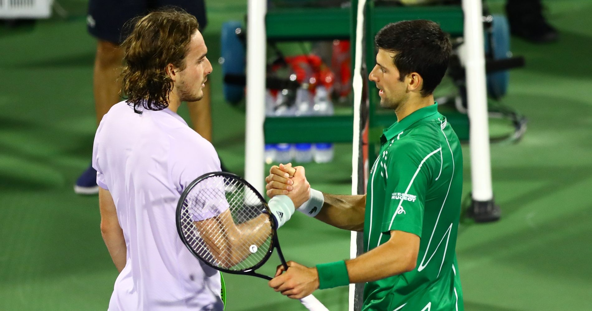 djokovic vs tsitsipas h2h