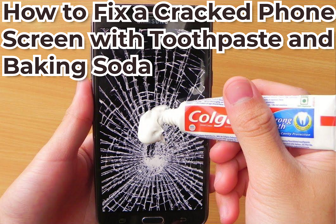 does toothpaste help fix cracked screens