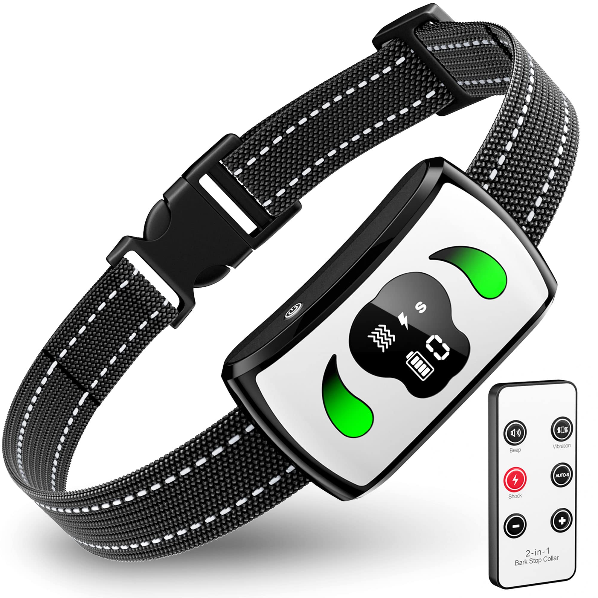 dog bark collar with remote control