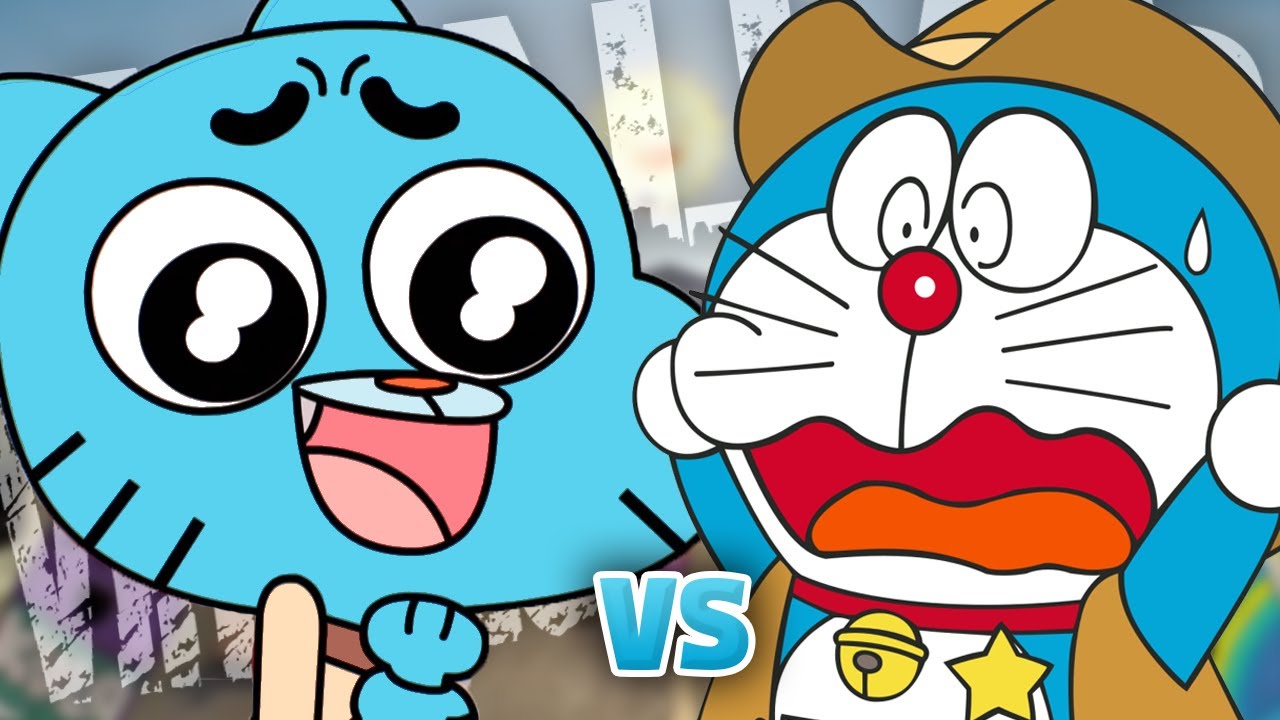 doraemon vs gumball