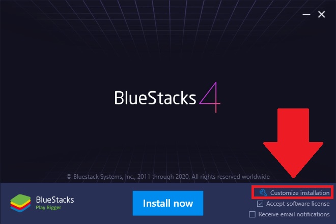 download bluestacks com