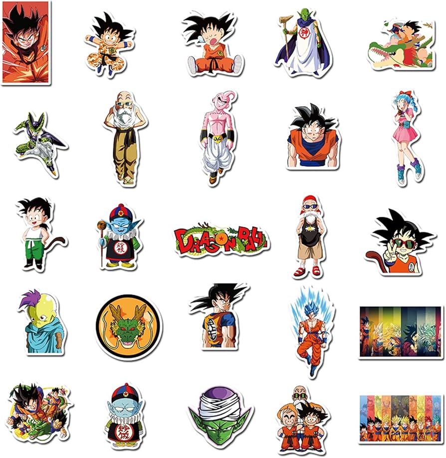 dragon ball stickers