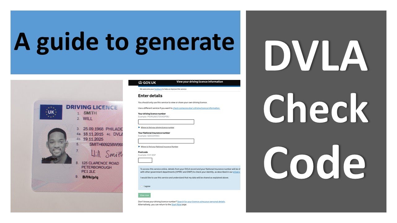 driving licence check by number