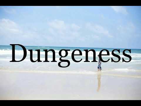 dungeness pronunciation