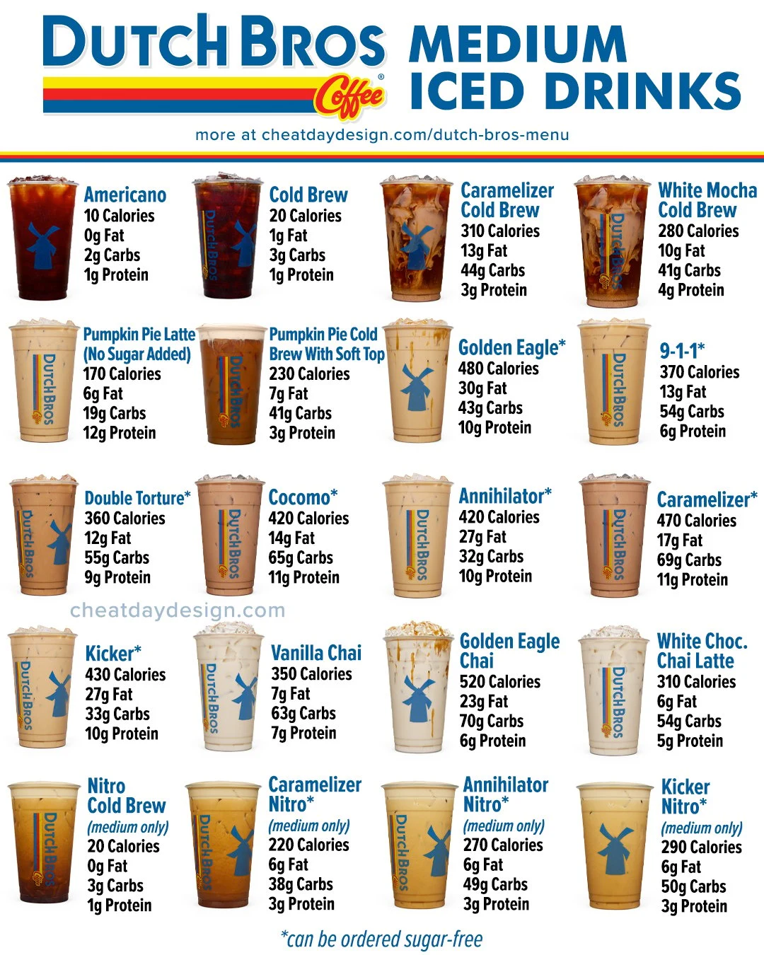 dutch bros menu