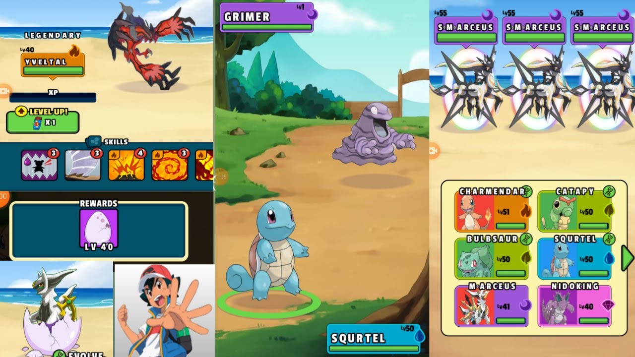 dynamons world pokemon mod apk