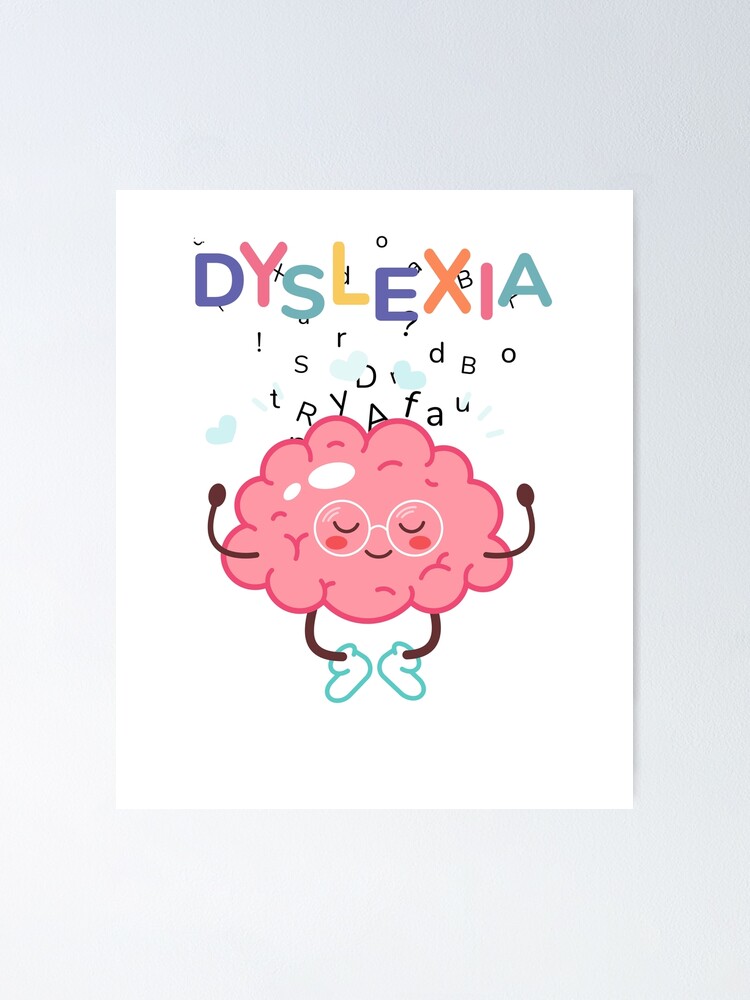 dyslexia awareness poster