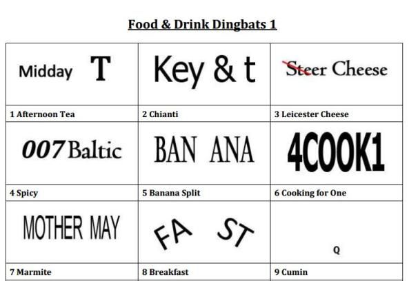 difficult dingbats with answers