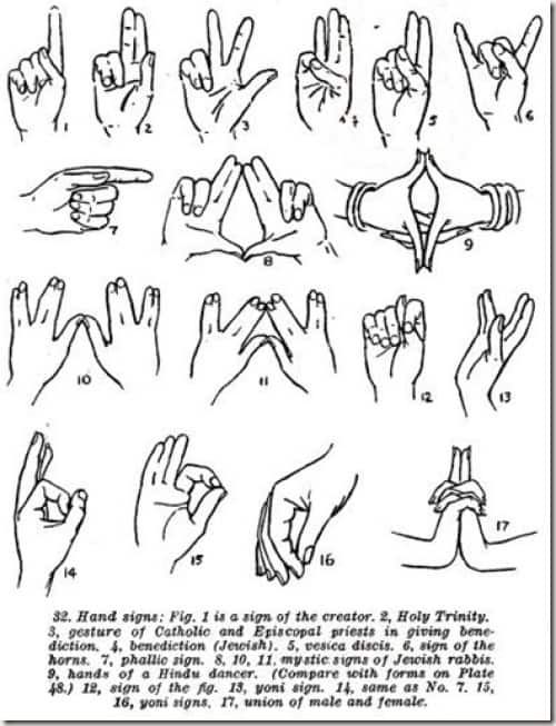 freemason hand signs