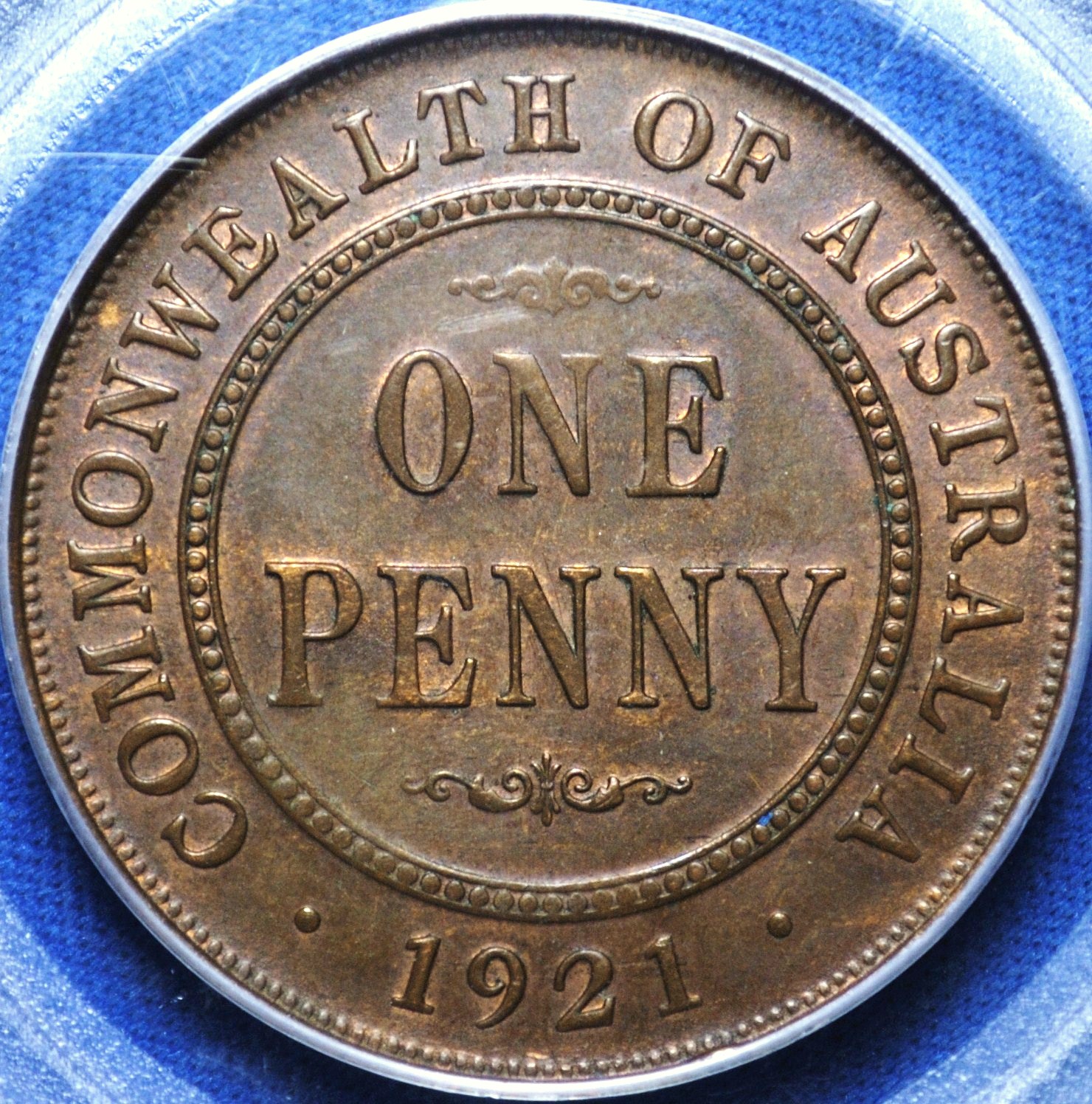 1921 penny australia