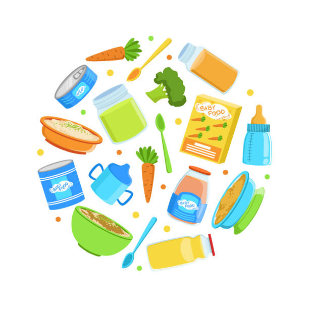 baby food vector