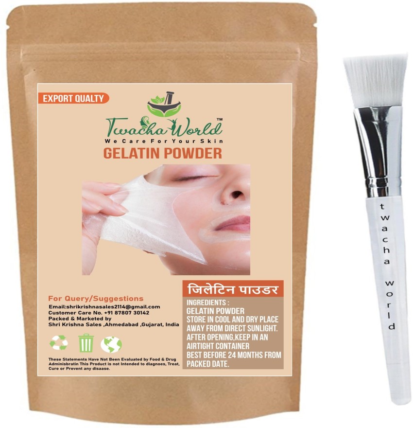 gelatin powder for face mask