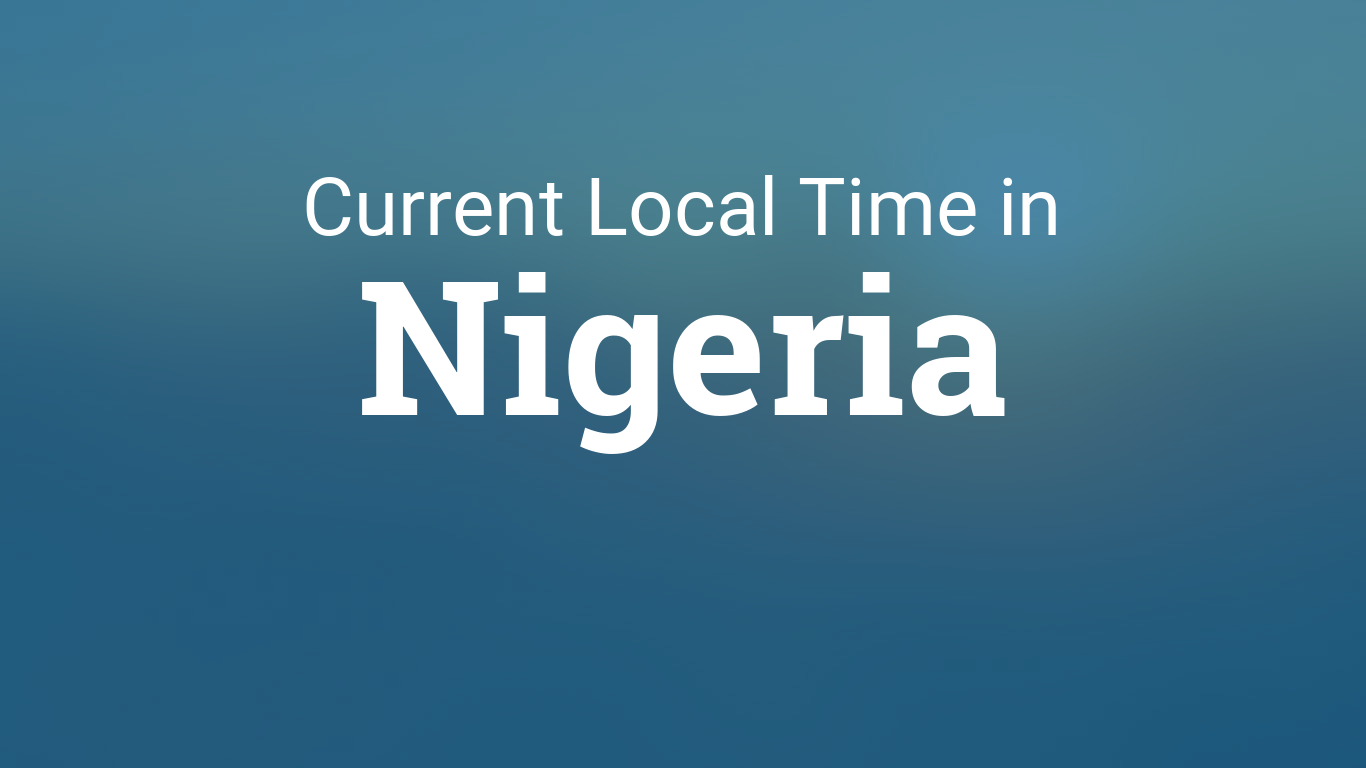 nigeria time zone