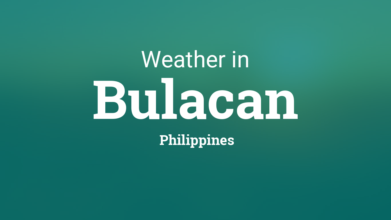 temperature today bulacan