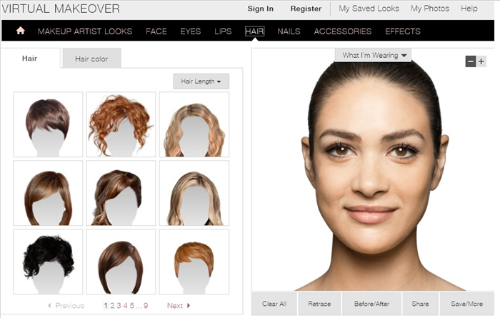 free virtual hairstyles upload photo