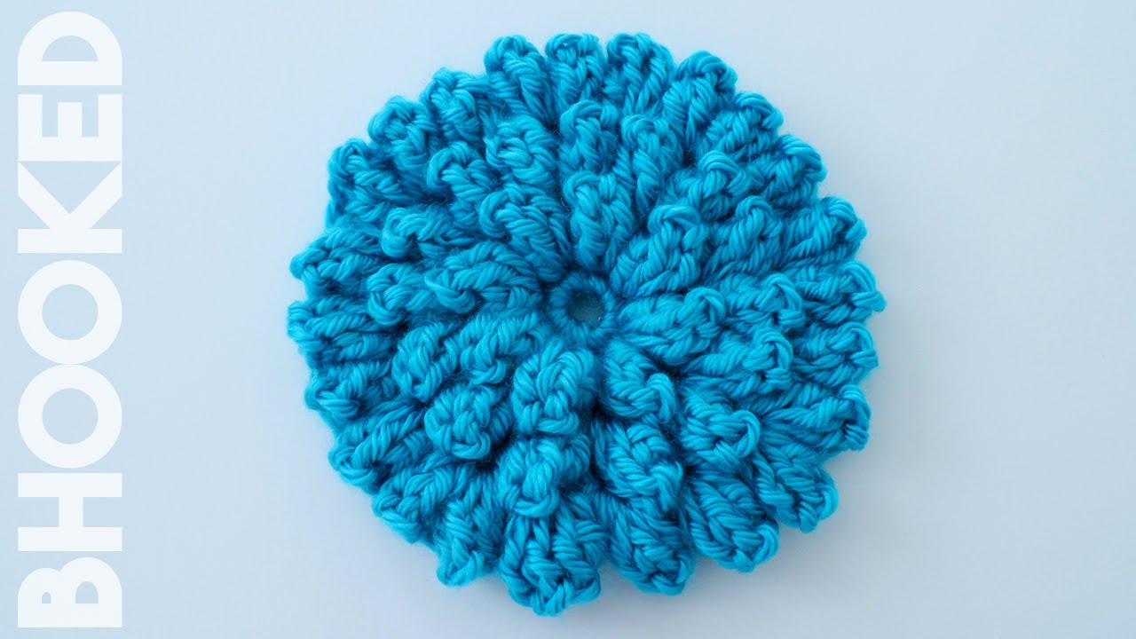 popcorn flower crochet