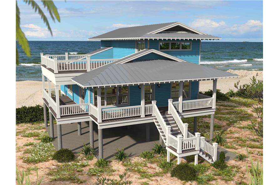 beachfront home plans