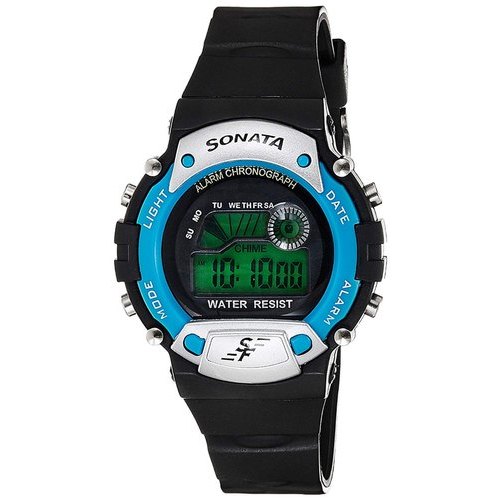 sonata digital wrist watch