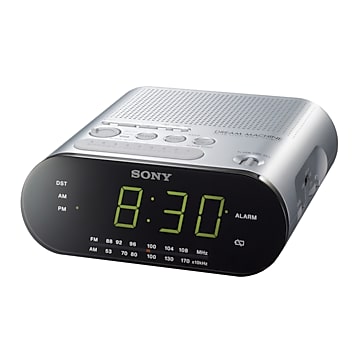 radio alarm clock sony